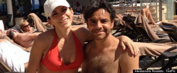 Alessandra Rosaldo Y Eugenio Derbez