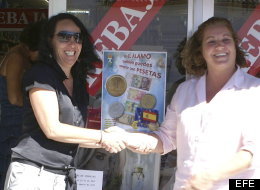Duros y pesetas en El Álamo para impulsar el comercio