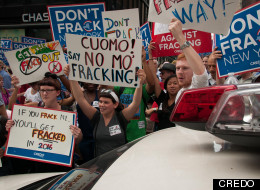 Anti Fracking protest - NYC