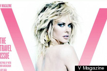 Nicole Kidman Covers V Magazine In World's Shortest Skirt And Rod Stewart Mullet