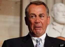 Boehner is SO UPSET (naturally!)