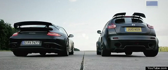 Nissanjukeporsche911yt