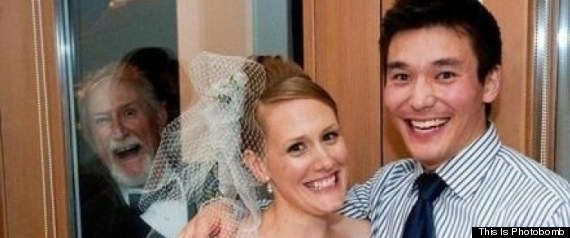 Wedding Photobomb