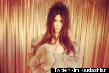 Kim Kardashian Shows Off Impressive Bed Hair On Vintage Lingerie Shoot
