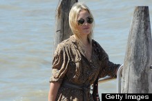 Kate Hudson Hits Venice In Printed Playsuit