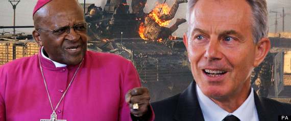 Desmond Tutu Tony Blair