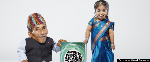 Chandra Dangi With Jyoti Amge_ Smallest Man_smalle