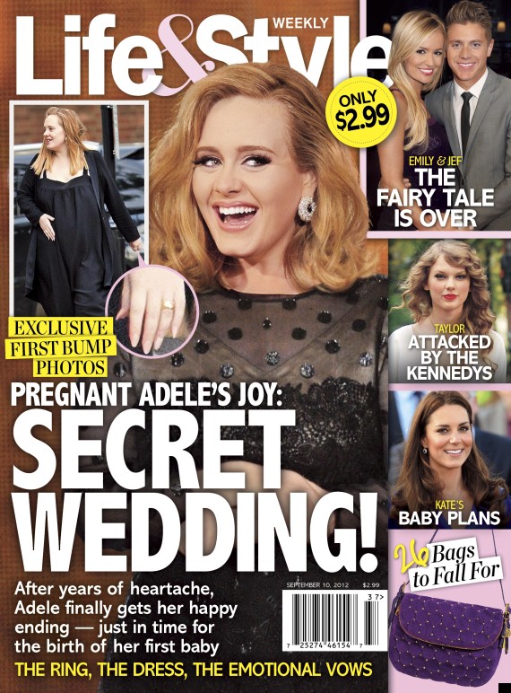 Adele IS Married! Wedding Guest 'Confirms' Rumours Of Secret Nuptials...
