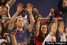 It's Mexican Wave Time Again! Wills And Kate At Day One Of The Paralympics
