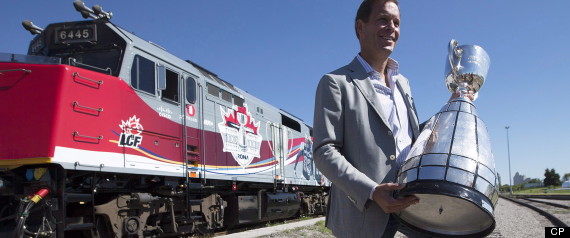 Grey Cup Tour Train