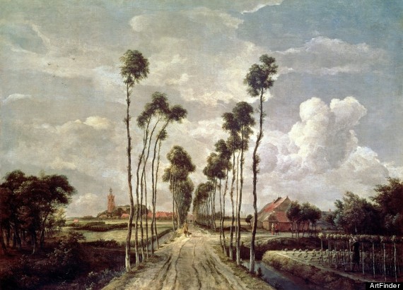 the avenue at middelharnis_hobbema