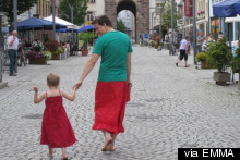 Father Wears Skirt In Solidarity With Son, Is Awesome