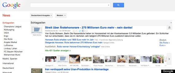 Google News Alemania