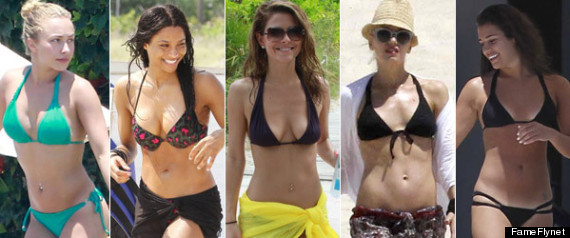 Celebrity Bikini Bodies