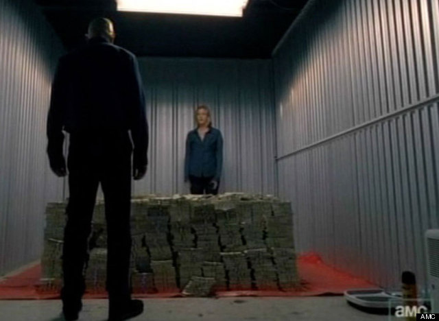 http://urls.re/S3R .Skyler Reveals Walt's Meth Profits In 'Breaking Bad' Midseason Finale