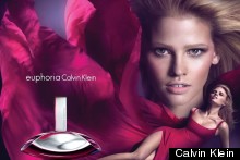 Lara Stone Is The Face Of Calvin Klein's Euphoria Fragrance