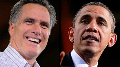 Romney and Obama