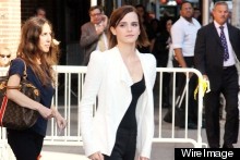 Emma Watson Is Super Slick For David Letterman Appearance