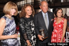 Sarah Jessica Parker Wears Gingham, Hangs Out With Fashion's High-Rollers 