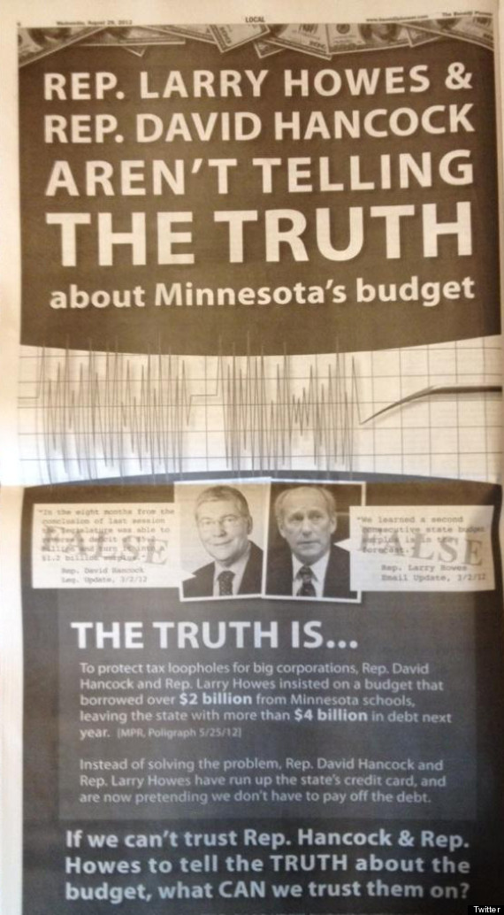 dave hancock ad