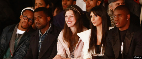 Celebrities At Fashion Week