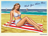 Kelly Brook Poses For 1950s Style Snaps...