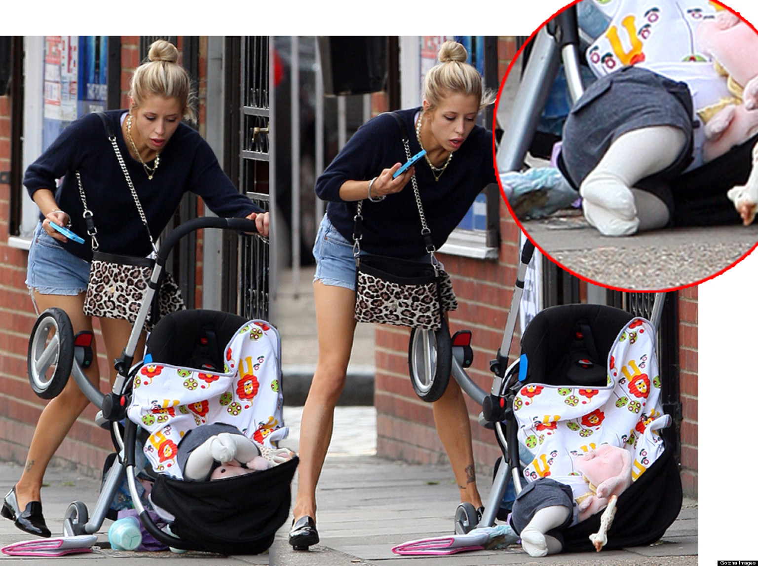 Peaches Geldof Accidentally Tips Baby Son Astala Out Of His Buggy (PICS)