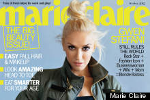 Gwen Stefani Shows Off Toned Tummy On Cover Of Marie Claire