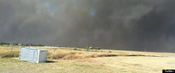 Lethbridge Blood Reserve Fire