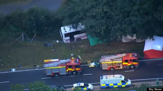 bestival coach crash