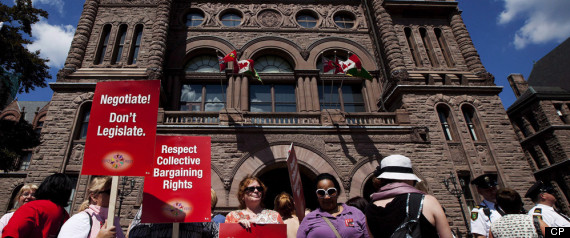 Ontario Teachers Bill Passed