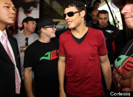 Chávez Jr. y 'Maravilla' ya están en Las Vegas (FOTOS)