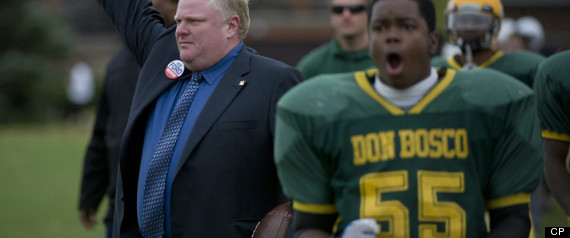 Rob Ford Football Staff
