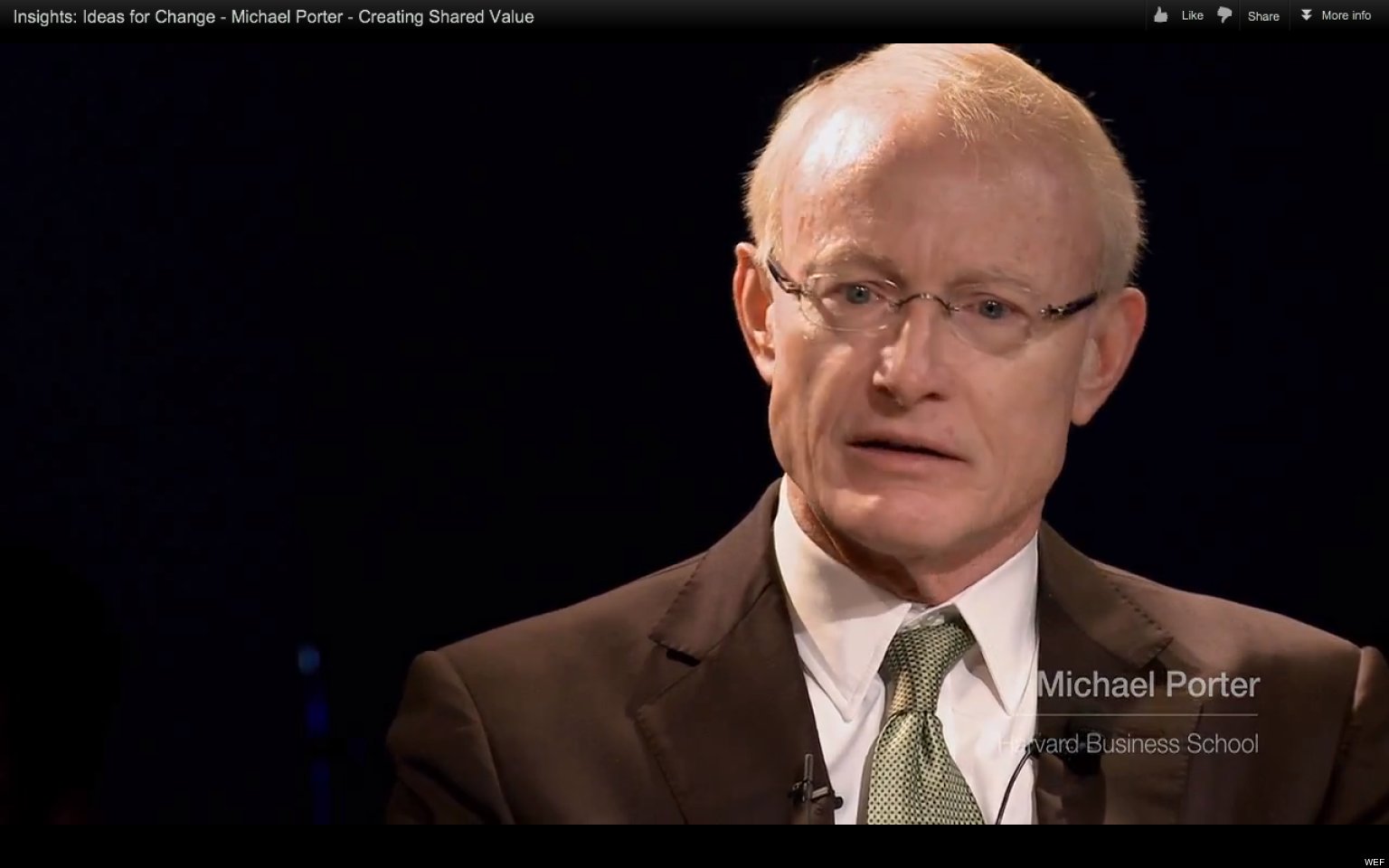 Michael Porter On Creating Shared Value (VIDEO)1536 x 960