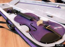 purple violin