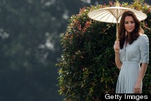 Duchess Kate Experiments With A Parasol On Day Three Of Royal Tour