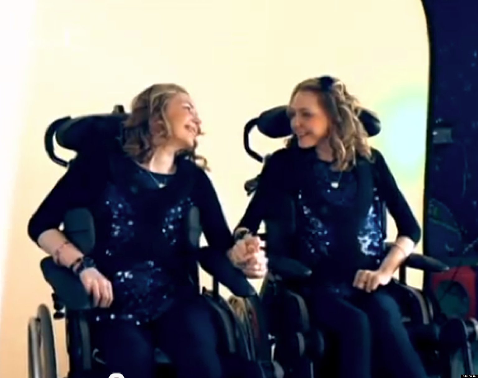Paralyzed Identical Twins Kirstie and Catherine Fields Speak With