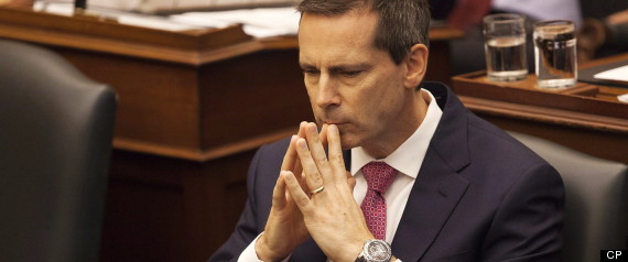 Dalton Mcguinty Ontario Liberals