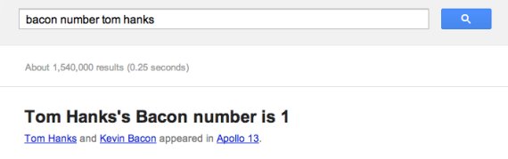 bacon number tom hanks