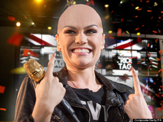 Jessie J To Shave Head On Red Nose Day 0693