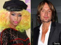 Nicki Minaj Keith Urban American Idol