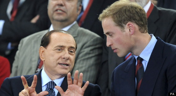 william and berlusconi
