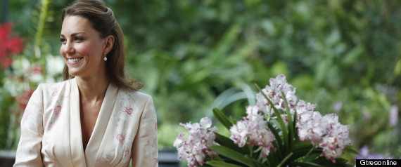 kate middleton orquídea