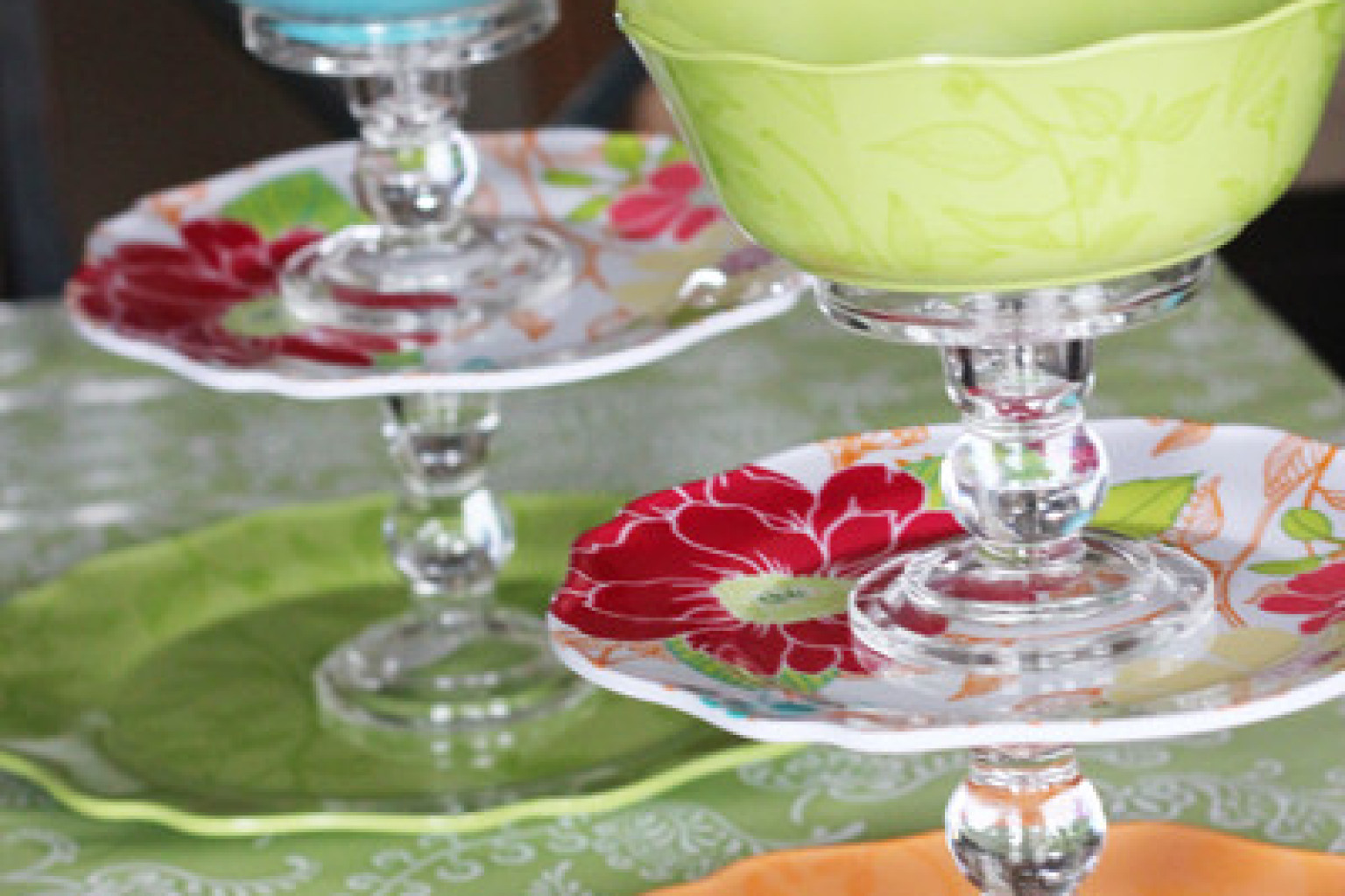 Craft Of The Day Create These Tiered Serving Stands HuffPost
