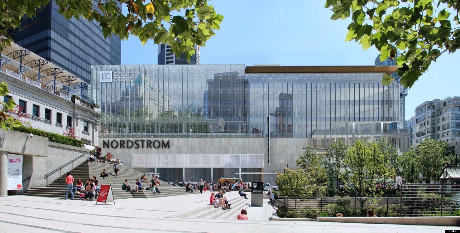 Nordstrom Vancouver Glass Building To Replace Sears Eyesore
