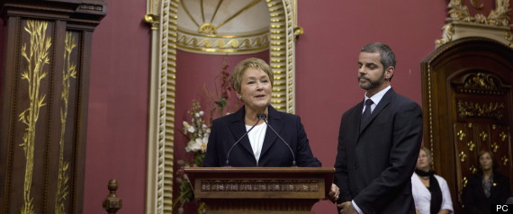 Pauline Marois Assermentation