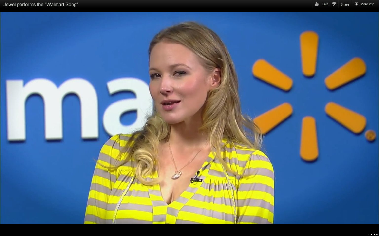 Jewel Performs 'Walmart Song' at Retailer's Monthly Meeting (VIDEO
