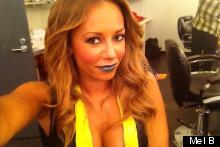 Fashion Priest vs Mel B's Futuristic Lips