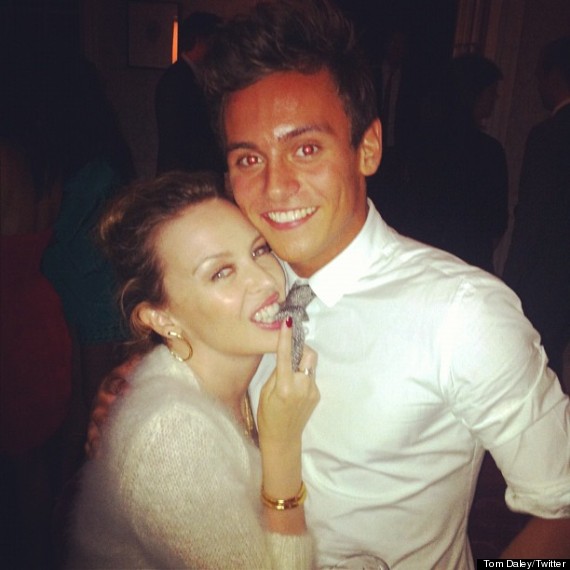 kylie tom daley