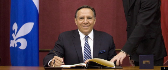 Francois Legault Assermentation